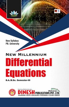 New Millennium Differential Equations, B.A./B.Sc. Sem-III (Punjab University)