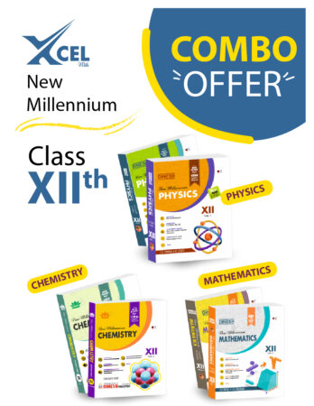 New Millennium PCM COMBO (Physics, Chemistry, Mathematics) Class 12 NCERT BOOKS