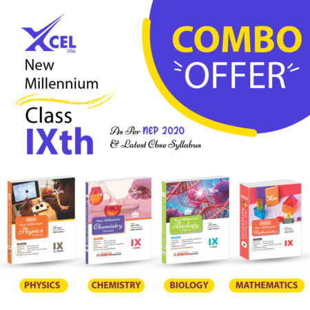 DINESH New Millennium PCMB COMBO Class 9- Physics, Chemistry, Biology, Mathematics