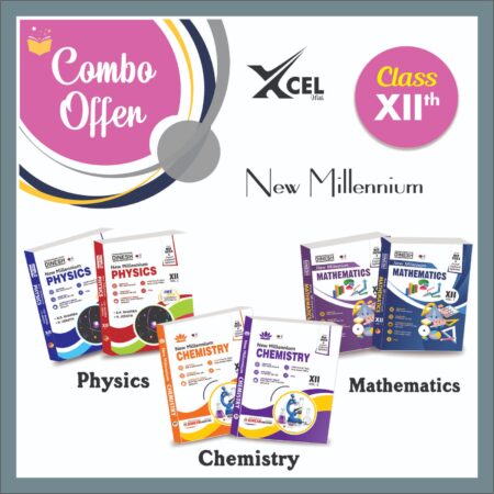 New Millennium PCM COMBO (Physics, Chemistry, Mathematics) Class 12 NCERT BOOKS
