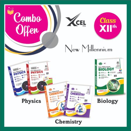 Dinesh New Millennium PCB COMBO (Physics, Chemistry, Biology) Class 12 (2024-2025)