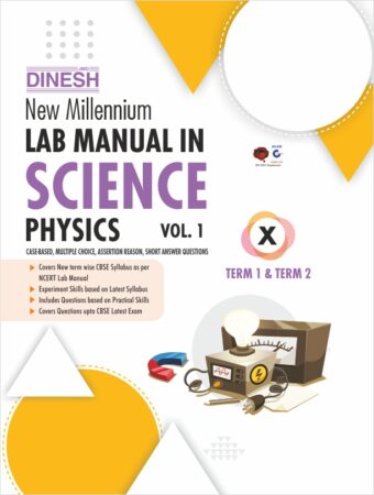 New Millennium Lab Manual Science (Physics, Chemistry, Biology) (Vol. 1 to 3) Class 10