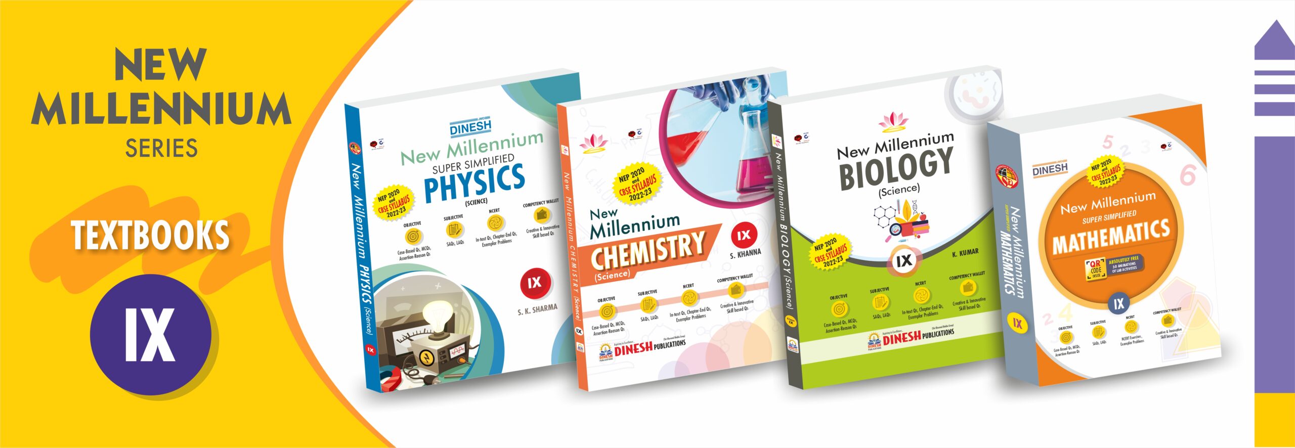 Textbooks for Class 9