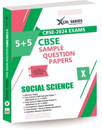 CBSE XCEL Series Sample Papers SOCIAL SCIENCE Class 10 for 2024 Boards
