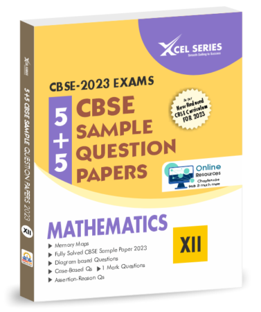 CBSE Sample Papers Class 12 2022-2023 MATHEMATICS- XCEL Series Sample Papers MATHEMATICS Class 12 for 2023 Boards (PRE-ORDERS only)